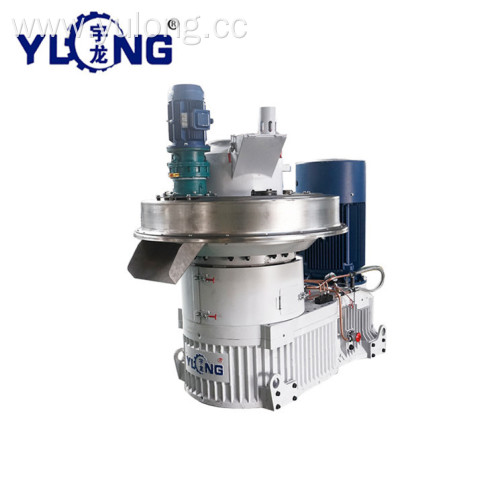 YULONG XGJ560 wheat straw pellet granulator machine